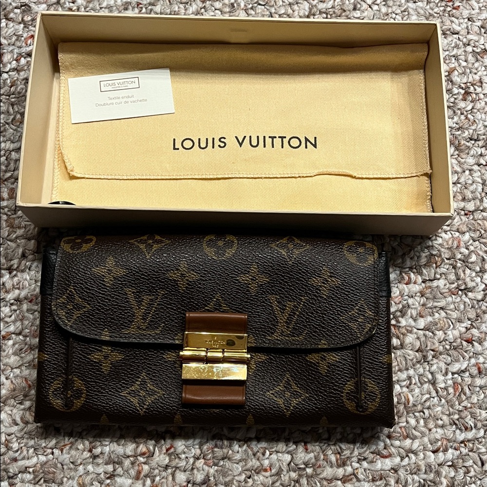 Louis Vuitton Brown Monogram Clutch